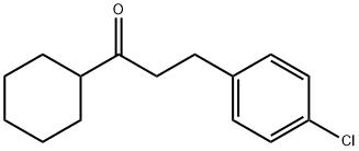 2-(4-CHLOROPHENYL)ETHYL CYCLOHEXYL KETONE