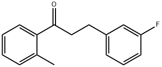 3-(3-FLUOROPHENYL)-2'-METHYLPROPIOPHENONE Structural