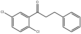 2',5'-DICHLORO-3-PHENYLPROPIOPHENONE Structural