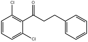 2',6'-DICHLORO-3-PHENYLPROPIOPHENONE Structural