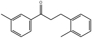 3'-METHYL-3-(2-METHYLPHENYL)PROPIOPHENONE Structural