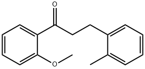 2'-METHOXY-3-(2-METHYLPHENYL)PROPIOPHENONE Structural