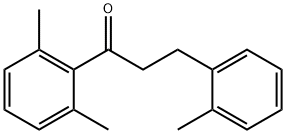 2',6'-DIMETHYL-3-(2-METHYLPHENYL)PROPIOPHENONE Structural