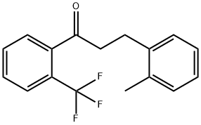 3-(2-METHYLPHENYL)-2'-TRIFLUOROMETHYLPROPIOPHENONE