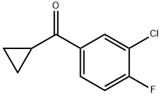 3-CHLORO-4-FLUOROPHENYL CYCLOPROPYL KETONE