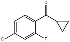 4-CHLORO-2-FLUOROPHENYL CYCLOPROPYL KETONE