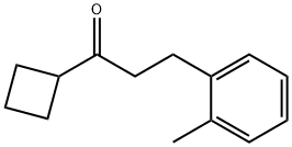 CYCLOBUTYL 2-(2-METHYLPHENYL)ETHYL KETONE