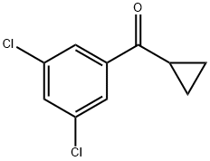 CYCLOPROPYL 3,5-DICHLOROPHENYL KETONE Structural