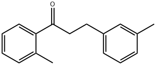 2'-METHYL-3-(3-METHYLPHENYL)PROPIOPHENONE Structural