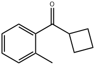 CYCLOBUTYL 2-METHYLPHENYL KETONE Structural