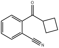 2-CYANOPHENYL CYCLOBUTYL KETONE Structural