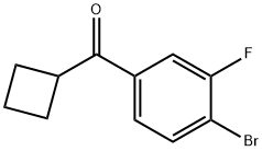 4-BROMO-3-FLUOROPHENYL CYCLOBUTYL KETONE