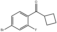 4-BROMO-2-FLUOROPHENYL CYCLOBUTYL KETONE