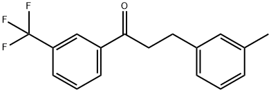 3-(3-METHYLPHENYL)-3'-TRIFLUOROMETHYLPROPIOPHENONE Structural