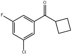 3-CHLORO-5-FLUOROPHENYL CYCLOBUTYL KETONE