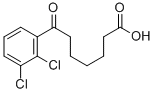 7-(2,3-DICHLOROPHENYL)-7-OXOHEPTANOIC ACID Structural