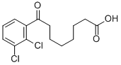 8-(2,3-DICHLOROPHENYL)-8-OXOOCTANOIC ACID Structural