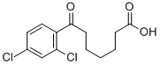 7-(2,4-DICHLOROPHENYL)-7-OXOHEPTANOIC ACID Structural