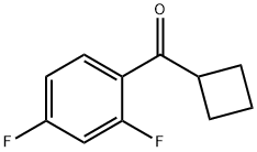 CYCLOBUTYL 2,4-DIFLUOROPHENYL KETONE