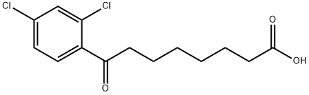 8-(2,4-DICHLOROPHENYL)-8-OXOOCTANOIC ACID Structural