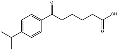 6-(4-ISOPROPYLPHENYL)-6-OXOHEXANOIC ACID Structural