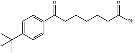 7-(4-T-BUTYLPHENYL)-7-OXOHEPTANOIC ACID Structural