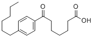 7-(4-HEXYLPHENYL)-7-OXOHEPTANOIC ACID Structural