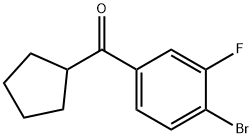 4-BROMO-3-FLUOROPHENYL CYCLOPENTYL KETONE