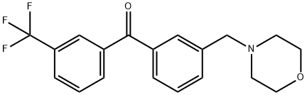 3'-MORPHOLINOMETHYL-2-TRIFLUOROMETHYLBENZOPHENONE