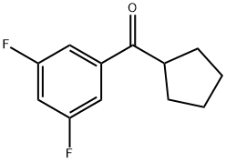 CYCLOPENTYL 3,5-DIFLUOROPHENYL KETONE