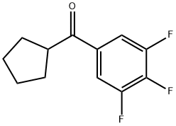 CYCLOPENTYL 3,4,5-TRIFLUOROPHENYL KETONE