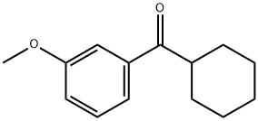 CYCLOHEXYL 3-METHOXYPHENYL KETONE Structural