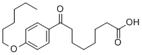 8-(4-HEXYLOXYPHENYL)-8-OXOOCTANOIC ACID Structural