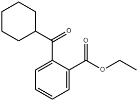 2-CARBOETHOXYPHENYL CYCLOHEXYL KETONE Structural