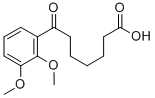 7-(2,3-DIMETHOXYPHENYL)-7-OXOHEPTANOIC ACID Structural