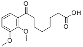 8-(2,3-DIMETHOXYPHENYL)-8-OXOOCTANOIC ACID Structural