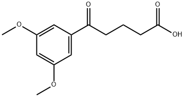 5-(3,5-DIMETHOXYPHENYL)-5-OXOVALERIC ACID Structural