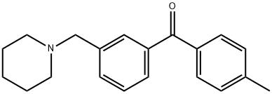 4'-METHYL-3-PIPERIDINOMETHYL BENZOPHENONE