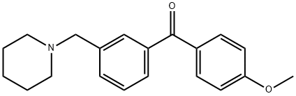 4'-METHOXY-3-PIPERIDINOMETHYL BENZOPHENONE