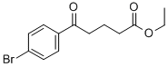 ETHYL 5-(4-BROMOPHENYL)-5-OXOVALERATE Structural