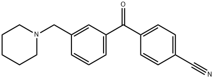 4'-CYANO-3-PIPERIDINOMETHYL BENZOPHENONE