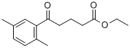 ETHYL 5-(2,5-DIMETHYLPHENYL)-5-OXOVALERATE Structural