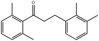 2',6'-DIMETHYL-3-(2,3-DIMETHYLPHENYL)PROPIOPHENONE Structural