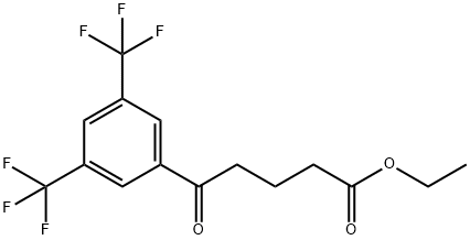 ETHYL 5-(3,5-DITRIFLUOROMETHYLPHENYL)-5-OXOVALERATE