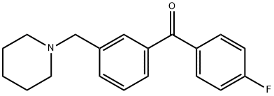 4'-FLUORO-3-PIPERIDINOMETHYL BENZOPHENONE