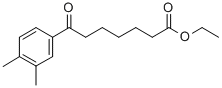 ETHYL 7-(3,4-DIMETHYLPHENYL)-7-OXOHEPTANOATE