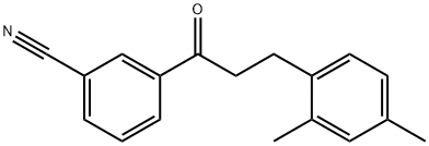 3'-CYANO-3-(2,4-DIMETHYLPHENYL)PROPIOPHENONE