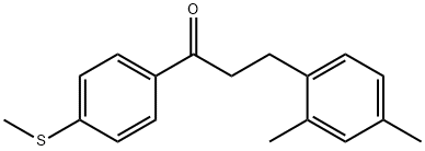 3-(2,4-DIMETHYLPHENYL)-4'-THIOMETHYLPROPIOPHENONE