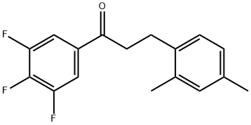 3-(2,4-DIMETHYLPHENYL)-3',4',5'-TRIFLUOROPROPIOPHENONE