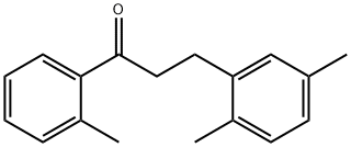 3-(2,5-DIMETHYLPHENYL)-2'-METHYLPROPIOPHENONE Structural